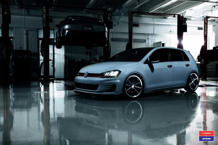 Volkswagen Golf GTI X Work on Vossen Wheels (VWS-1) '2016